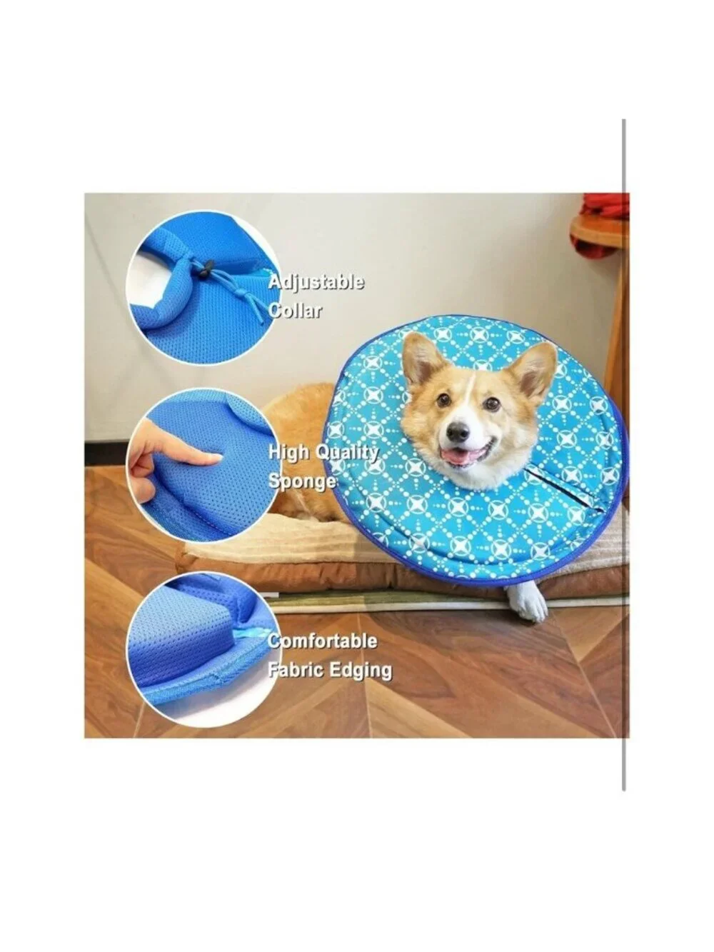 Small Dog or Cat Soft Cone Collar
